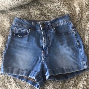 Pacsun bullhead denim mom shorts
